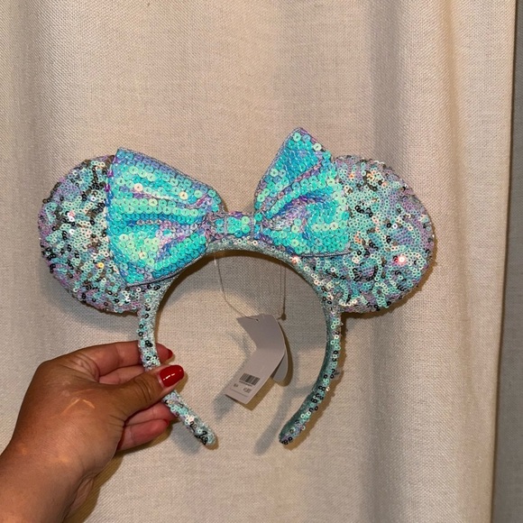 Baby Blue Minnie Ears Disneyland Tokyo Disneyland